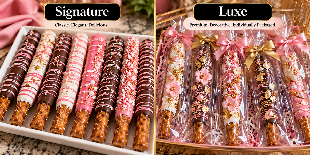 Chocolate Covered Pretzel Sticks