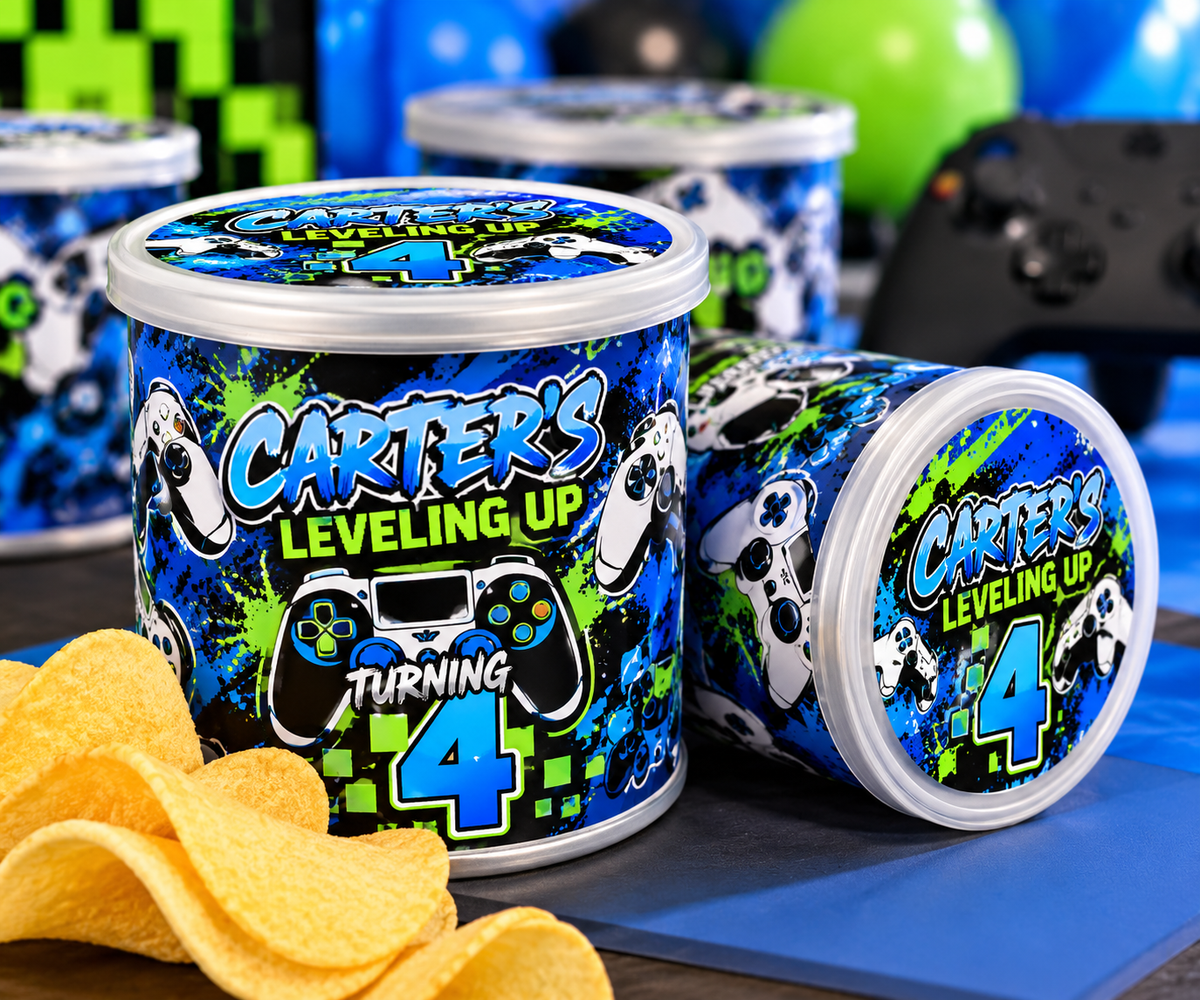 Personalized Mini Pringles (Per Dozen)