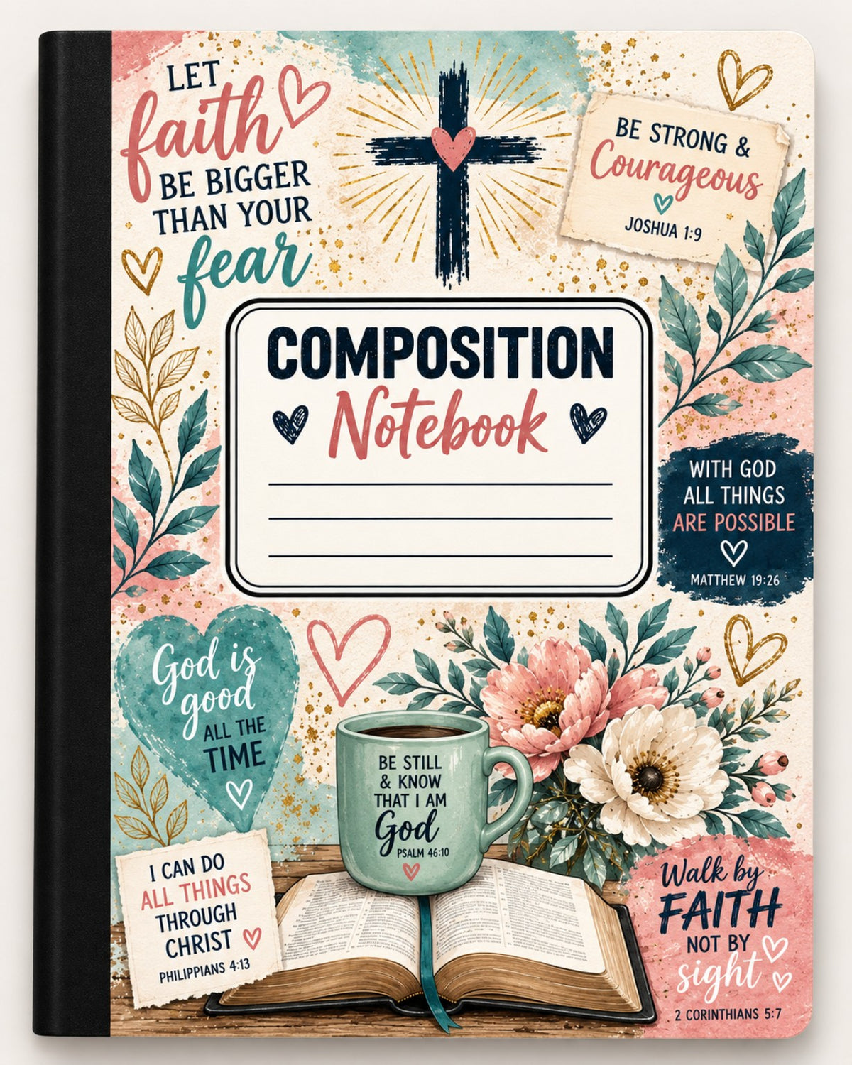 Walk By Faith Composition Notebook
