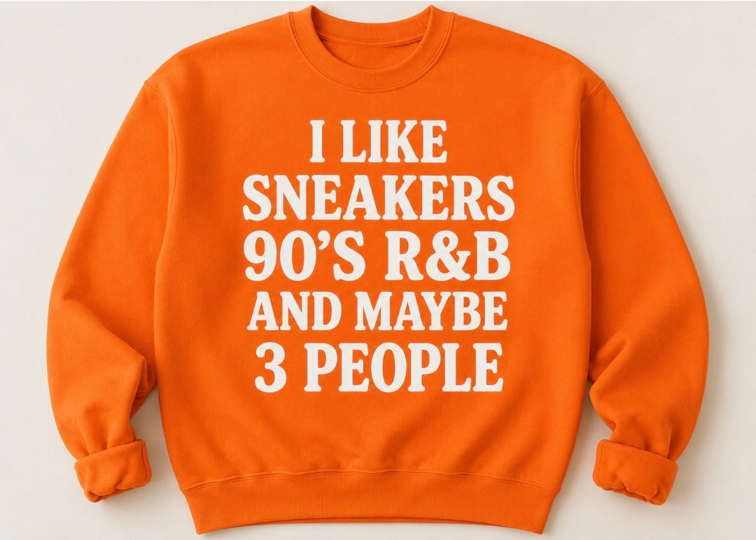 I LIKE SNEAKERS SWEATSHIRT