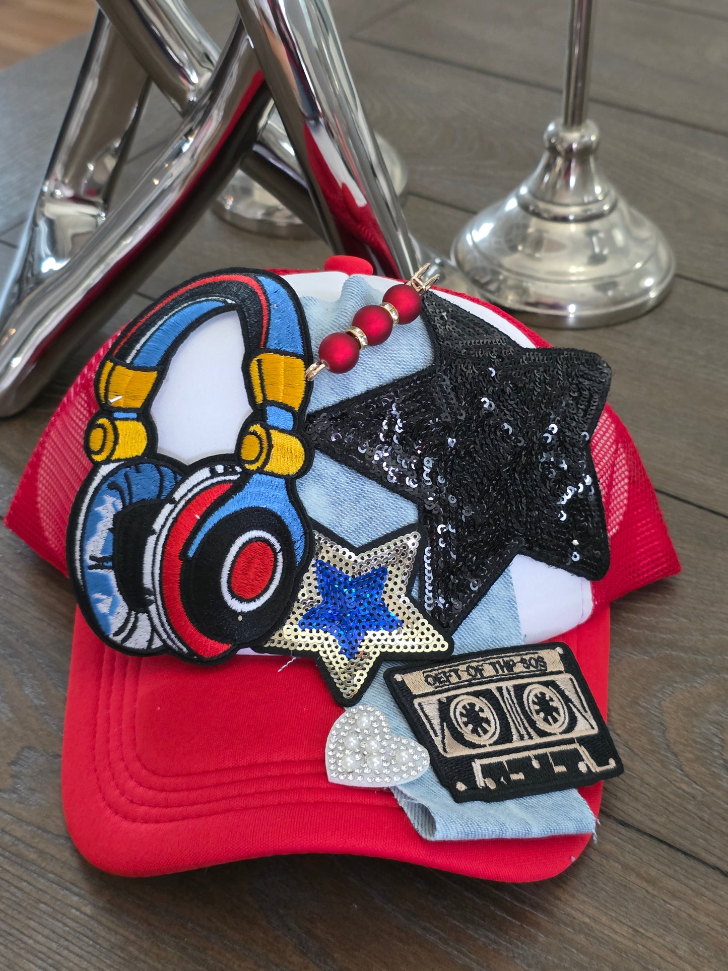 Patch'd Up For The Love of Music Trucker Hat