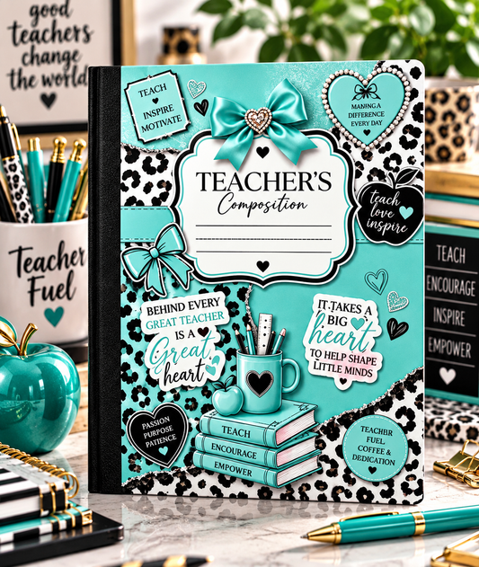 Teach, Inspire & Empower Composition Notebook