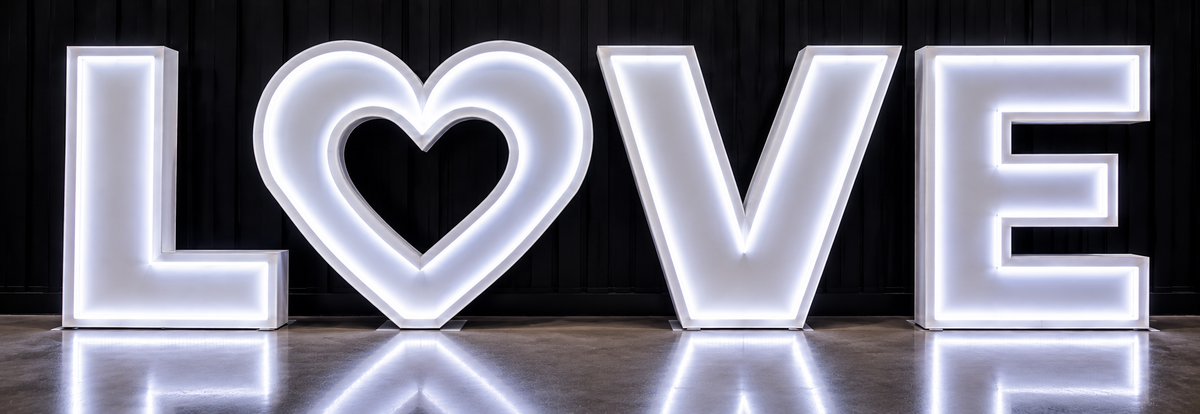 LED Marquee Word Rentals