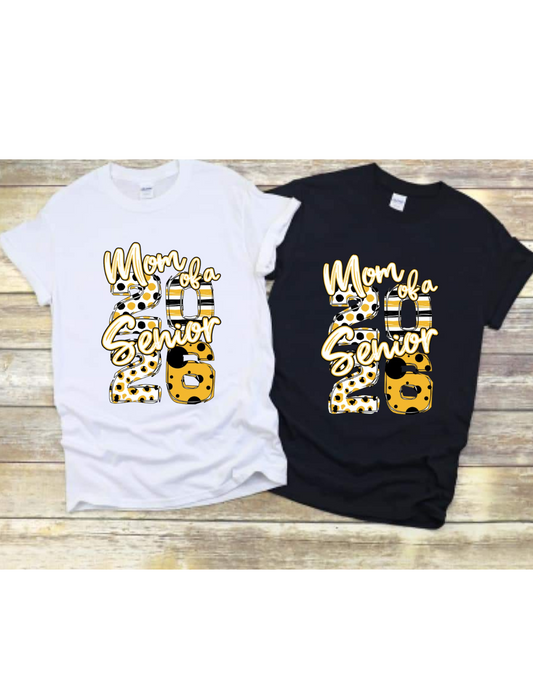 Short Sleeve Senior 2026 Polka Dot