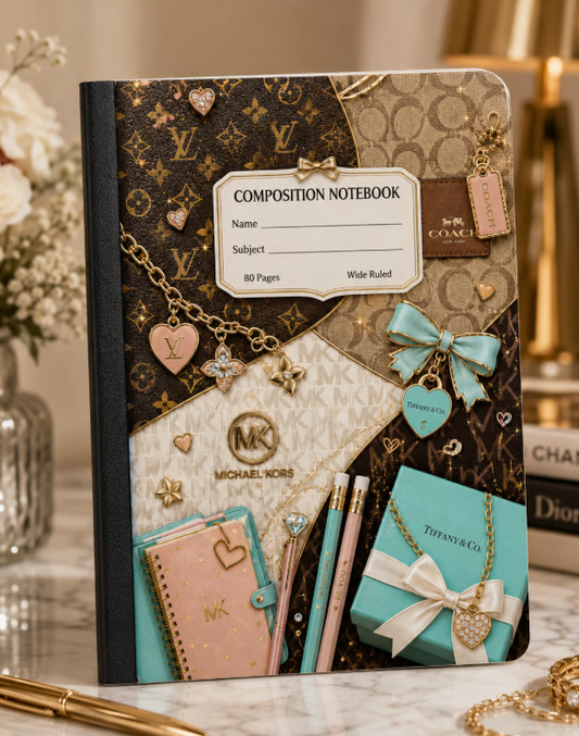 Luxury Girl Era Composition Notebook