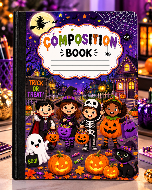 Boo Crew Adventures Composition Notebook