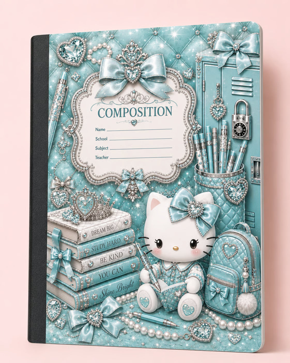 Sparkle, Study & Shine Composition Notebook
