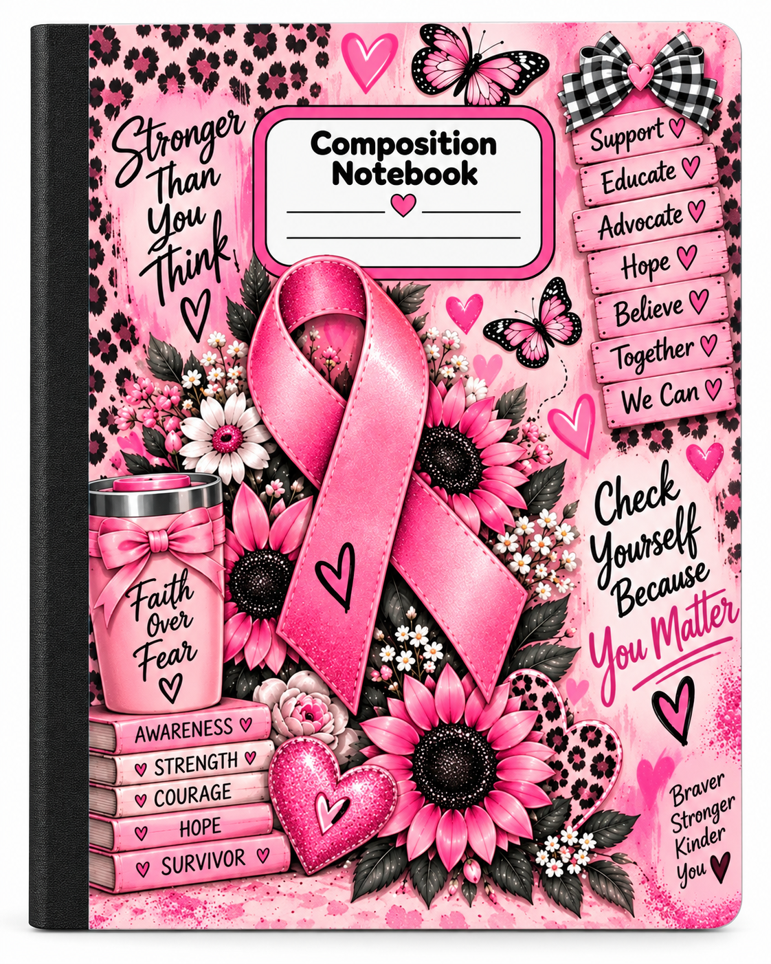 Stronger Than You Think – Survivor Edition Composition Notebook